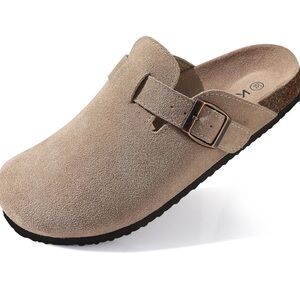 KIDMI genuine suede clogs